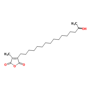 3-(15-Hydroxyhexadecyl)-4-methyl-furan-2,5-dioneStructure,62722-99-0Structure 3-(15-Hydroxyhexadecyl)-4-methyl-furan-2,5-dione Structure,62722-99-0Structure