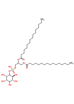Dipalmitoyl phosphatidylinositolStructure,62742-56-7Structure Dipalmitoyl phosphatidylinositol Structure,62742-56-7Structure
