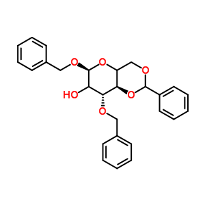 Benzyl 3-o-benzyl-4,6-o-benzylidenehexopyranosideStructure,62774-16-7Structure Benzyl 3-o-benzyl-4,6-o-benzylidenehexopyranoside Structure,62774-16-7Structure