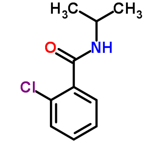 Benzamide, 2-chloro-n-(1-methylethyl)-Structure,6291-28-7Structure Benzamide, 2-chloro-n-(1-methylethyl)- Structure,6291-28-7Structure