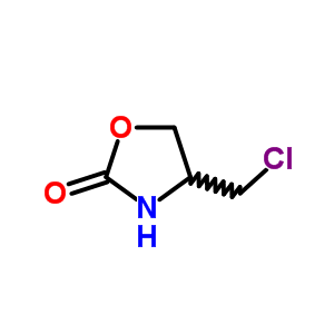 4-(氯甲基)-2-噁唑烷酮結(jié)構(gòu)式_62941-88-2結(jié)構(gòu)式