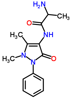 4-AlanylaminoantipyrineStructure,62989-75-7Structure 4-Alanylaminoantipyrine Structure,62989-75-7Structure