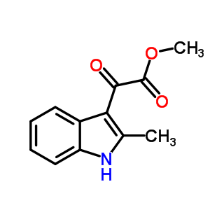 Methyl (2-methyl-1h-indol-3-yl)(oxo)acetateStructure,62995-59-9Structure Methyl (2-methyl-1h-indol-3-yl)(oxo)acetate Structure,62995-59-9Structure