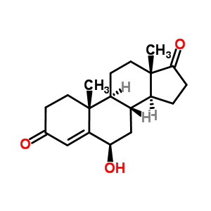 6Alpha-hydroxy-androst-4-ene-3,17-dioneStructure,63-00-3Structure 6Alpha-hydroxy-androst-4-ene-3,17-dione Structure,63-00-3Structure
