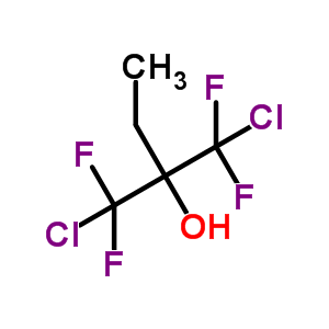 2-Butanol,1-chloro-2-(chlorodifluoromethyl)-1,1-difluoro-Structure,6301-94-6Structure 2-Butanol,1-chloro-2-(chlorodifluoromethyl)-1,1-difluoro- Structure,6301-94-6Structure
