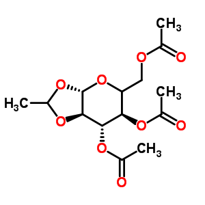 3,4,6-Tri-o-acetyl-1,2-o-ethylidenehexopyranoseStructure,630102-81-7Structure 3,4,6-Tri-o-acetyl-1,2-o-ethylidenehexopyranose Structure,630102-81-7Structure