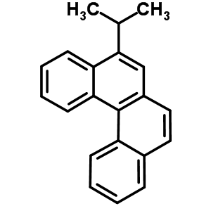 5-異丙基苯并[c]菲結(jié)構(gòu)式_63020-53-1結(jié)構(gòu)式