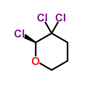 2,3,3-Trichlorotetrahydro-2H-pyranStructure,63027-88-3Structure 2,3,3-Trichlorotetrahydro-2H-pyran Structure,63027-88-3Structure