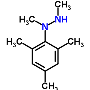 1,2-Dimethyl-1-(2,4,6-trimethylphenyl)hydrazineStructure,6304-64-9Structure 1,2-Dimethyl-1-(2,4,6-trimethylphenyl)hydrazine Structure,6304-64-9Structure