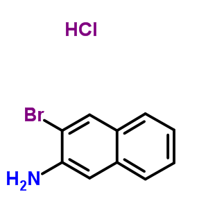 3-Bromonaphthalen-2-amine hydrochlorideStructure,63059-32-5Structure 3-Bromonaphthalen-2-amine hydrochloride Structure,63059-32-5Structure