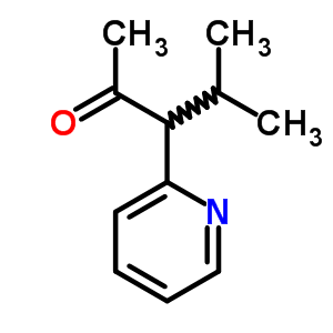 4-甲基-3-吡啶-2-基-2-戊酮結構式_6311-89-3結構式