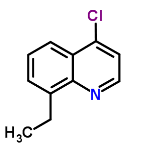 4-Chloro-8-ethylquinolineStructure,63136-19-6Structure 4-Chloro-8-ethylquinoline Structure,63136-19-6Structure