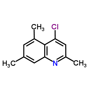 4-Chloro-2,5,7-trimethylquinolineStructure,63136-64-1Structure 4-Chloro-2,5,7-trimethylquinoline Structure,63136-64-1Structure