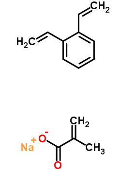 2-Methyl-2-propenoic acid sodium salt polymer with diethenylbenzeneStructure,63182-04-7Structure 2-Methyl-2-propenoic acid sodium salt polymer with diethenylbenzene Structure,63182-04-7Structure