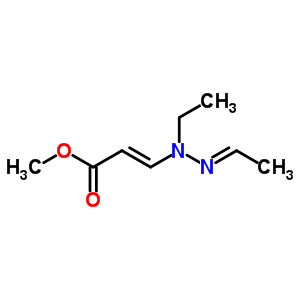 2-Propenoic acid,3-(ethylethylidenehydrazino)-,methyl esterStructure,63263-01-4Structure 2-Propenoic acid,3-(ethylethylidenehydrazino)-,methyl ester Structure,63263-01-4Structure