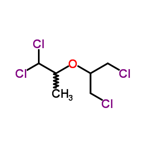 1,1-Dichloro-2-(1,3-dichloropropan-2-yloxy)propaneStructure,63283-80-7Structure 1,1-Dichloro-2-(1,3-dichloropropan-2-yloxy)propane Structure,63283-80-7Structure