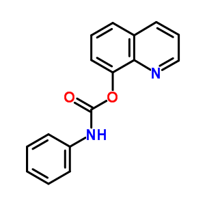 8-Quinolinol8-(n-phenylcarbamate)Structure,6329-08-4Structure 8-Quinolinol8-(n-phenylcarbamate) Structure,6329-08-4Structure