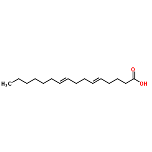 5,9-Hexadecadienoic acidStructure,63317-99-7Structure 5,9-Hexadecadienoic acid Structure,63317-99-7Structure