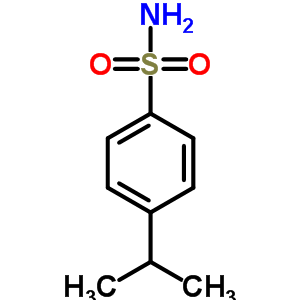 4-異丙基苯磺酰胺結構式_6335-39-3結構式