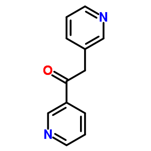 1,2-二-3-吡啶-乙酮結(jié)構(gòu)式_6339-93-1結(jié)構(gòu)式