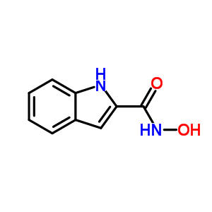 1H-indole-2-carbohydroxamic acidStructure,63408-86-6Structure 1H-indole-2-carbohydroxamic acid Structure,63408-86-6Structure