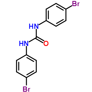 1,3-Bis(4-bromophenyl)ureaStructure,6341-55-5Structure 1,3-Bis(4-bromophenyl)urea Structure,6341-55-5Structure