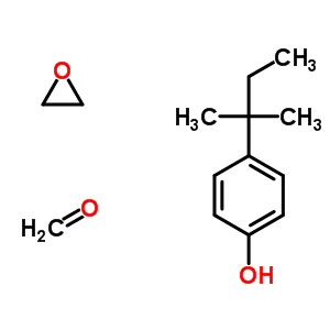 甲醛與 4-(1,1-二甲基丙基)苯酚和環(huán)氧乙烷的聚合物結(jié)構(gòu)式_63428-93-3結(jié)構(gòu)式