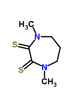 1,4-Dimethyl-perhydro-1,4-diazepine-2,3-dithioneStructure,63434-97-9Structure 1,4-Dimethyl-perhydro-1,4-diazepine-2,3-dithione Structure,63434-97-9Structure