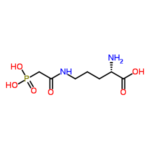 N(delta)-(phosphonoacetyl)-l-ornithineStructure,63446-55-9Structure N(delta)-(phosphonoacetyl)-l-ornithine Structure,63446-55-9Structure