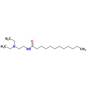 N-(2-diethylaminoethyl)dodecanamideStructure,63451-19-4Structure N-(2-diethylaminoethyl)dodecanamide Structure,63451-19-4Structure