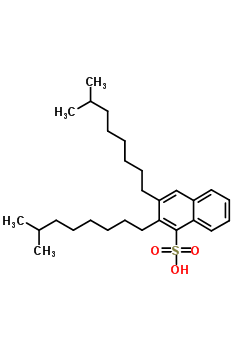 Naphthalenesulfonic acid,diisononyl-Structure,63512-65-2Structure Naphthalenesulfonic acid,diisononyl- Structure,63512-65-2Structure