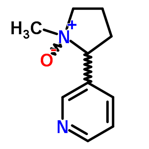 3-(1-Methyl-1-oxidopyrrolidin-1-ium-2-yl)pyridineStructure,63551-14-4Structure 3-(1-Methyl-1-oxidopyrrolidin-1-ium-2-yl)pyridine Structure,63551-14-4Structure
