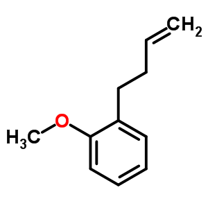 4-(2-甲氧基苯基)-1-丁烯結(jié)構(gòu)式_63667-83-4結(jié)構(gòu)式