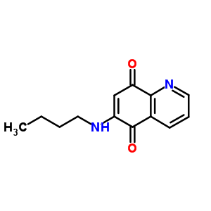 6-(Butylamino)-5,8-quinolinedioneStructure,63680-63-7Structure 6-(Butylamino)-5,8-quinolinedione Structure,63680-63-7Structure