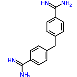 4,4’-Methylenebis(benzamidine)Structure,63690-09-5Structure 4,4’-Methylenebis(benzamidine) Structure,63690-09-5Structure