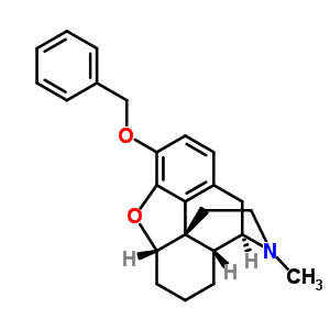 3-Benzyloxy-4,5α-epoxy-17-methylmorphinanStructure,63690-25-5Structure 3-Benzyloxy-4,5α-epoxy-17-methylmorphinan Structure,63690-25-5Structure