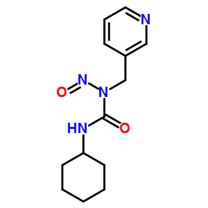 3-Cyclohexyl-1-nitroso-1-(pyridin-3-ylmethyl)ureaStructure,63712-99-2Structure 3-Cyclohexyl-1-nitroso-1-(pyridin-3-ylmethyl)urea Structure,63712-99-2Structure
