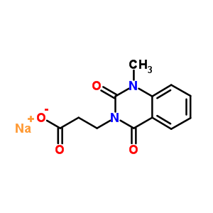 1,4-Dihydro-1-methyl-2,4-dioxoquinazoline-3(2h)-propionic acidStructure,63717-01-1Structure 1,4-Dihydro-1-methyl-2,4-dioxoquinazoline-3(2h)-propionic acid Structure,63717-01-1Structure