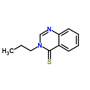 3-Propylquinazoline-4(3h)-thioneStructure,63717-02-2Structure 3-Propylquinazoline-4(3h)-thione Structure,63717-02-2Structure