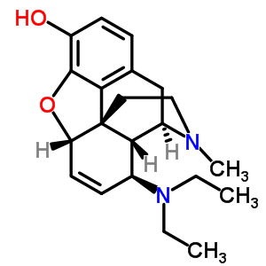 6,7-Didehydro-8β-diethylamino-4,5α-epoxy-17-methylmorphinan-3-olStructure,63732-55-8Structure 6,7-Didehydro-8β-diethylamino-4,5α-epoxy-17-methylmorphinan-3-ol Structure,63732-55-8Structure