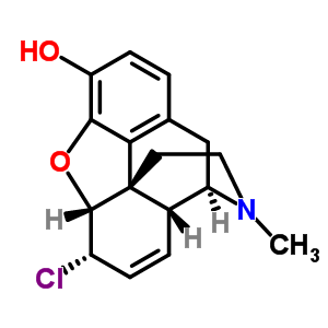 6α-chloro-7,8-didehydro-4,5α-epoxy-17-methylmorphinan-3-olStructure,63783-53-9Structure 6α-chloro-7,8-didehydro-4,5α-epoxy-17-methylmorphinan-3-ol Structure,63783-53-9Structure