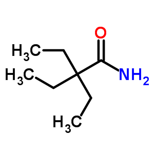 2,2-DiethylbutanamideStructure,63801-98-9Structure 2,2-Diethylbutanamide Structure,63801-98-9Structure