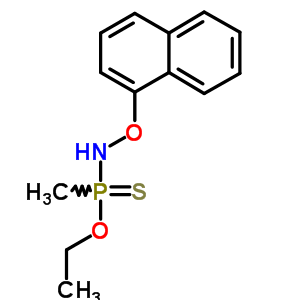 P-methyl-n-(1-naphthalenyloxy)phosphonamidothioic acid o-ethyl esterStructure,63815-53-2Structure P-methyl-n-(1-naphthalenyloxy)phosphonamidothioic acid o-ethyl ester Structure,63815-53-2Structure