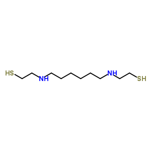 N,n’-bis(2-mercaptoethyl)-1,6-hexanediamineStructure,63834-52-6Structure N,n’-bis(2-mercaptoethyl)-1,6-hexanediamine Structure,63834-52-6Structure