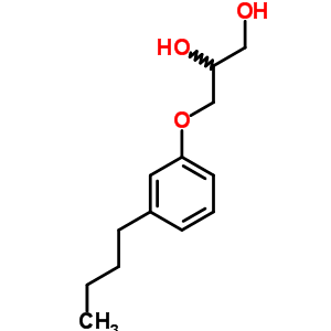 3-(M-butylphenoxy)-1,2-propanediolStructure,63834-63-9Structure 3-(M-butylphenoxy)-1,2-propanediol Structure,63834-63-9Structure
