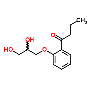 3-(O-butyrylphenoxy)-1,2-propanediolStructure,63834-65-1Structure 3-(O-butyrylphenoxy)-1,2-propanediol Structure,63834-65-1Structure