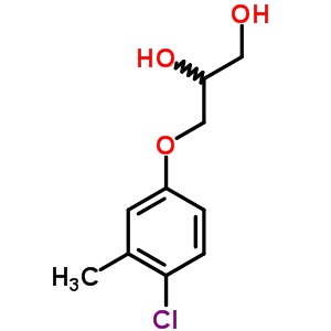 3-(4-Chloro-m-tolyloxy)-1,2-propanediolStructure,63834-73-1Structure 3-(4-Chloro-m-tolyloxy)-1,2-propanediol Structure,63834-73-1Structure