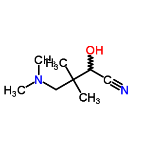 3,3-Dimethyl-4-dimethylamino-2-hydroxybutyronitrileStructure,63867-27-6Structure 3,3-Dimethyl-4-dimethylamino-2-hydroxybutyronitrile Structure,63867-27-6Structure