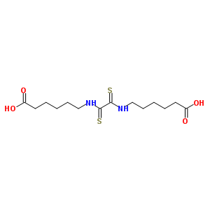 N,n’-bis(5-carboxypentyl)ethanebisthioamideStructure,63867-35-6Structure N,n’-bis(5-carboxypentyl)ethanebisthioamide Structure,63867-35-6Structure