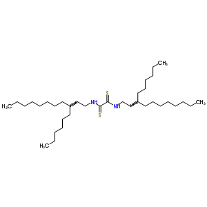 N,n’-bis(3-hexylundecyl)ethanebisthioamideStructure,63867-42-5Structure N,n’-bis(3-hexylundecyl)ethanebisthioamide Structure,63867-42-5Structure